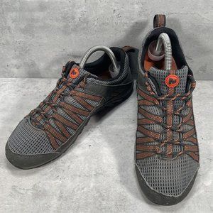 Merrell Hymist Beluga Orange Mesh Hiking Walking Trail Shoes Men's 8‎ J362359C